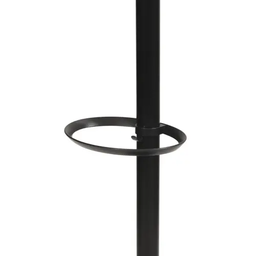 Porte-manteau Festy - 5 patères - Noir - ALBA