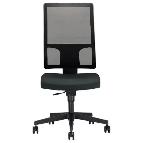 Siège de bureau Taktik synchrone Activ noir avec dossier résille
