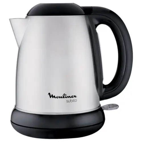 Bouilloire 1,5L - Coloris inox et noir - MOULINEX