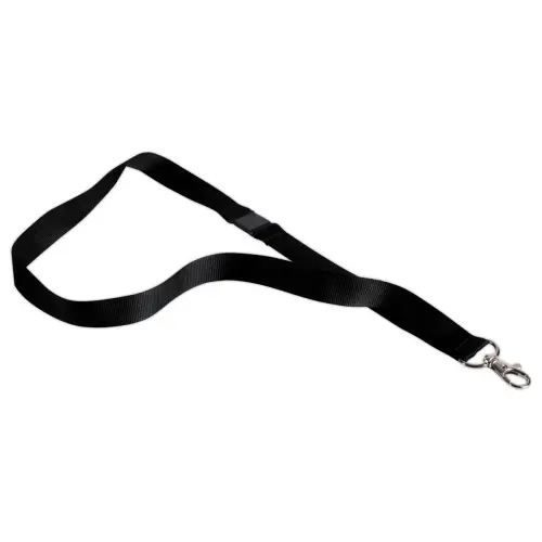 10 Lacets pour badges - Noir 