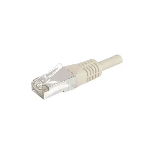 Câble réseau RJ45 - Catégorie 6A F/UTP - 5 mètres - Gris