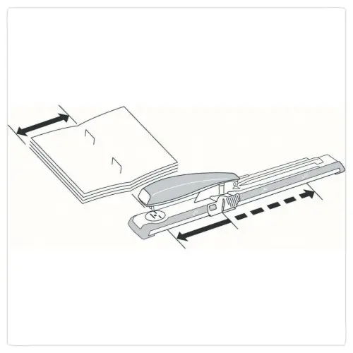 Agrafeuse long bras - LEITZ