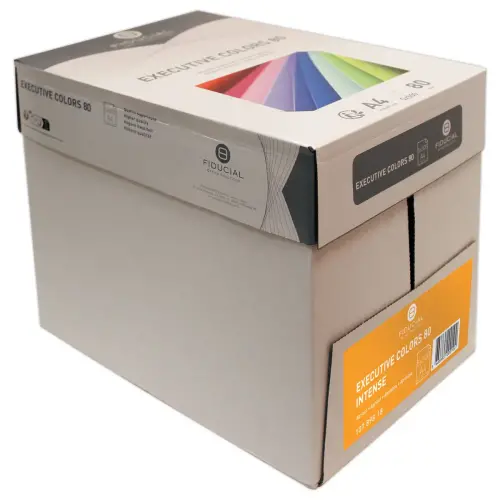 Ramette de papier couleur intense A4 Executive Colors 80g - Orange - FIDUCIAL
