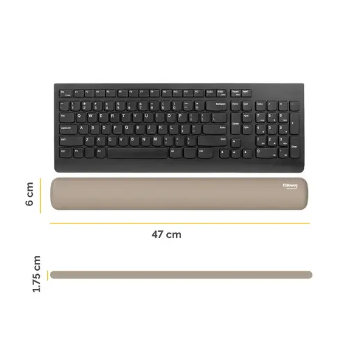 Repose-poignets clavier Breyta - Sable - FELLOWES