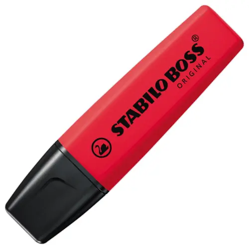 Surligneur Boss Original - Rouge - STABILO 