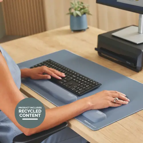 Repose-poignets Breyta - Bleu gris - FELLOWES 