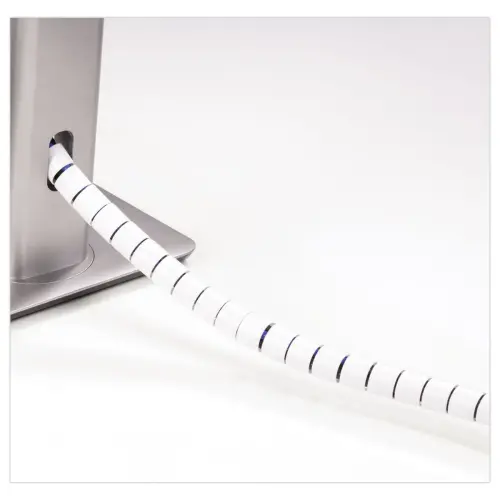 Guide câbles Cable Zip - Blanc - FELLOWES