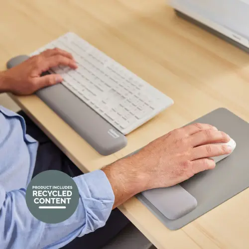 Repose-poignets clavier Breyta - Gris - FELLOWES