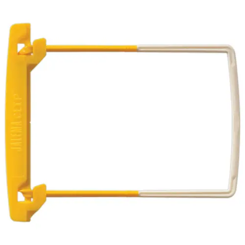 100 Attaches Jalema Clip - Jaune et blanc - Jalema 