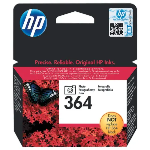 HP 364 cartouche d'encre noire photo CB317EE