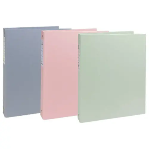 Classeur rigide - 4 anneaux - Coloris aléatoire - EXACOMPTA