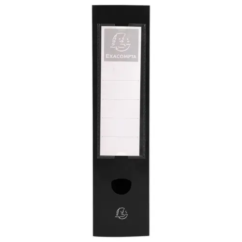 Boite de classement &agrave; pression - Dos 40 mm - A4 - Noir - EXACOMPTA 