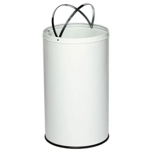 Collecteur "dôme" - 40L - Blanc