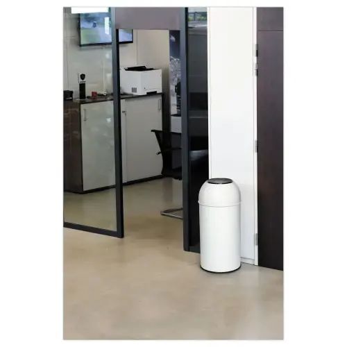 Collecteur "dôme" - 40L - Blanc