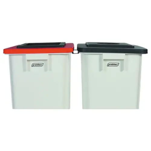 Ensemble de 2 connecteurs - Pour collecteurs "recyclage" 60L et 80L 