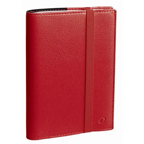 Agenda semainier Time Life - 10x15 cm - Rouge vermeil - Janvier à décembre - QUO VADIS