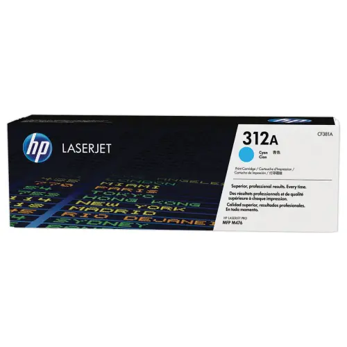 Toner 312A CF381A - Cyan - HP 