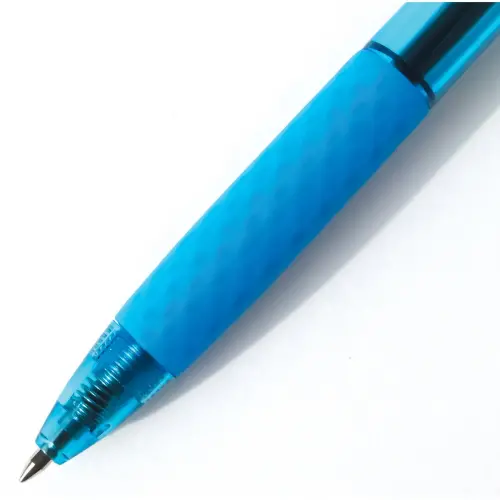 Stylo bille rétractable - Avec grip - Ecriture moyenne - Bleu - FIDUCIAL