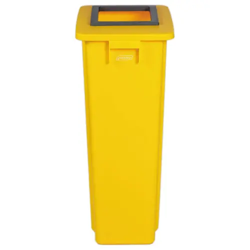Collecteur "recyclage" - 60L - Jaune 
