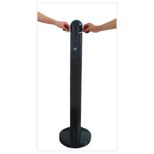 Cendrier tubulaire - 3L - Anthracite - PROBBAX