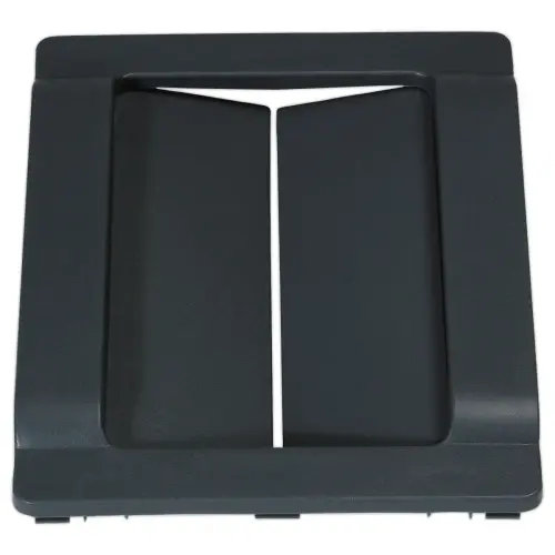 Cadre couvercle pour collecteurs "recyclage" 60L et 80L - Noir 