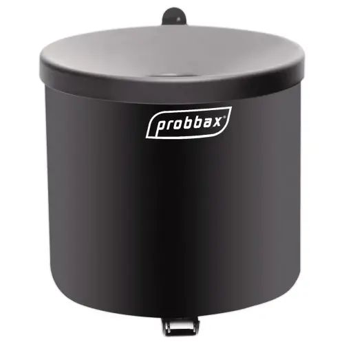 Cendrier mural - 1,5L - Noir - PROBBAX 