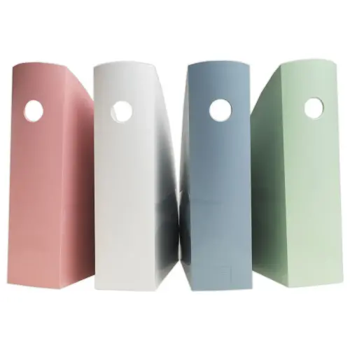Lot de 4 porte-revues Autentik - Couleurs assorties - Exacompta 