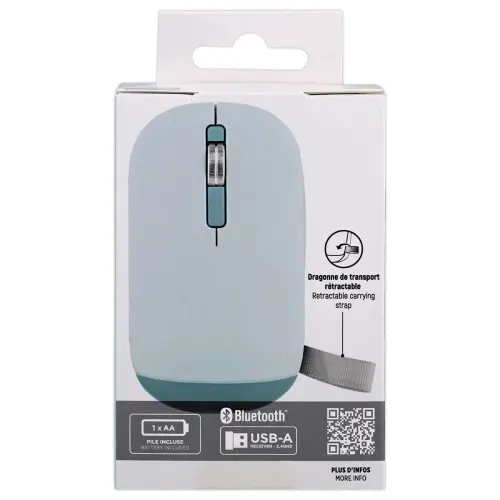 Souris sans fil Color - Bleu - T'NB