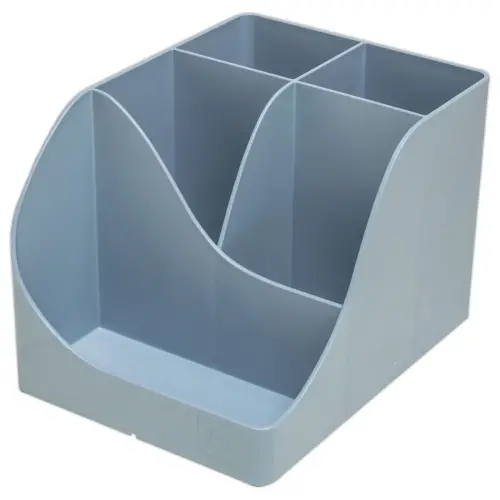Pot &agrave; crayons Autentik - Bleu gris - EXACOMPTA 