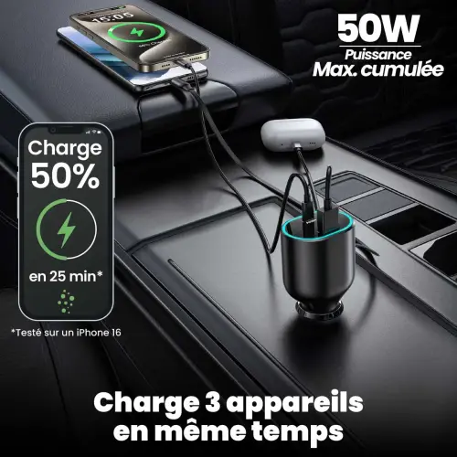 Chargeur allume cigare - T'NB