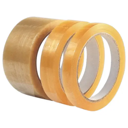 Rouleau d'adh&eacute;sif emballage transparent 66m 