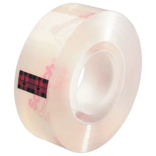 rouleau d'adhésif transparent SCOTCH Crystal 600 - 33 m x 19 mm