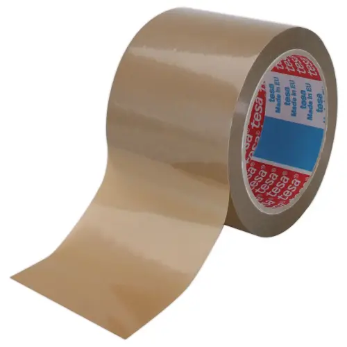 Rouleau d'adh&eacute;sif d'emballage PVC grande largeur - 66 m x 75 mm 