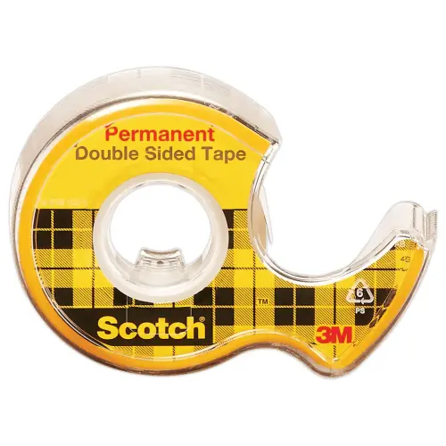 Dévidoir d'adhésif double face - 6 m x 12 mm - SCOTCH