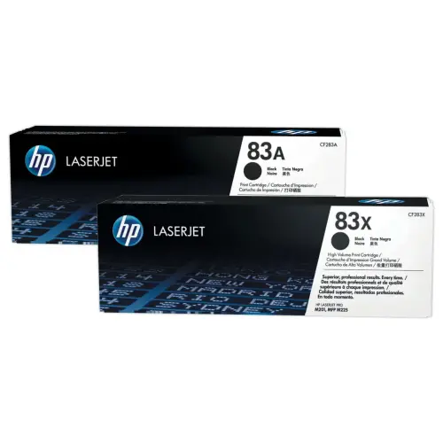HP 83X CF283X toner noir Grande capacit&eacute; 