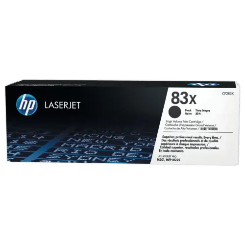 HP 83X CF283X toner noir Grande capacit&eacute; 