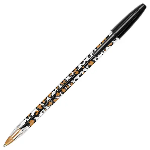 Stylo-bille Cristal - Motif léopard - BIC