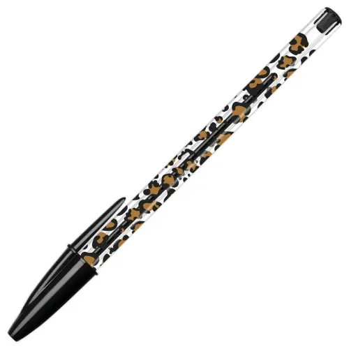 Stylo-bille Cristal - Motif léopard - BIC