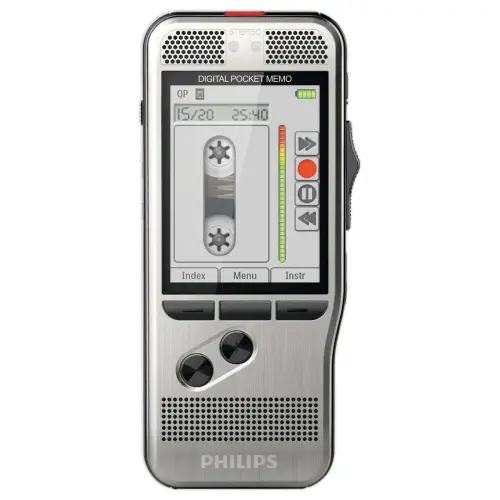 Machine à dicter numérique - Pocket mémo numérique PHILIPS 7 200