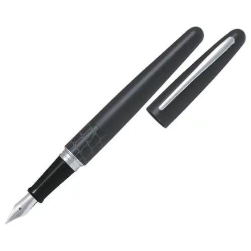 Stylo plume MR de PILOT - Croco noir 