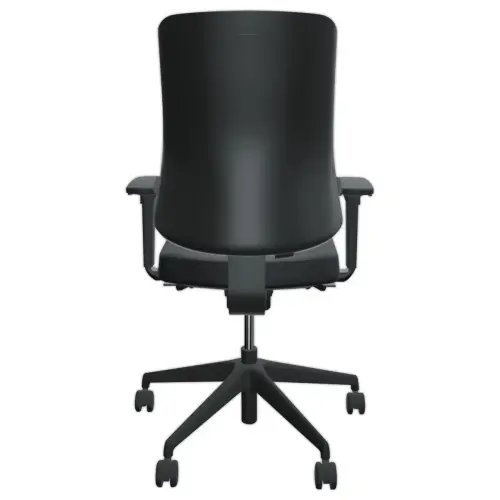 Siège synchrone ATILA ERGO tissu noir accotoirs 4D