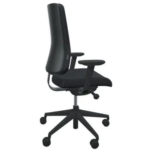 Siège synchrone ATILA ERGO tissu noir accotoirs 4D