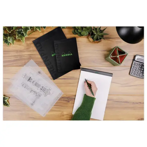 Bloc Greenpad recycl&eacute; - 5x5 - 70 feuilles - 90g - RHODIA 