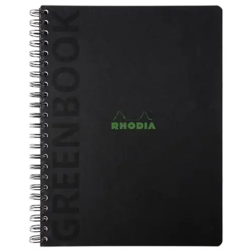 Cahier Greenbook rigide - A4+ - 5x5 - 160 pages - RHODIA