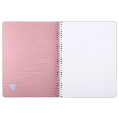 Cahier spirales - A4 - 180 pages - 5x5 - CLAIREFONTAINE