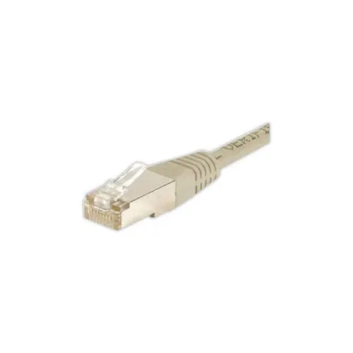 Câble réseau RJ45 CCA - Catégorie 6 F/UTP - 10 mètres - Gris