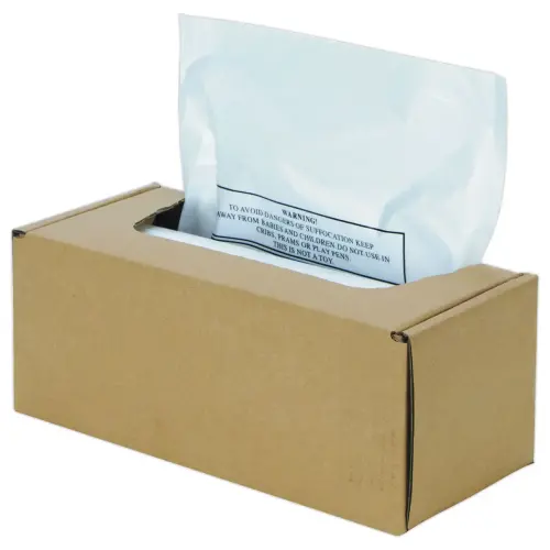 50 Sacs plastique pour destructeurs – 98L – FELLOWES