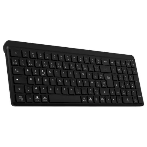 Clavier ultra silencieux SILENT PRO - Rechargeable - Noir - T'nB 