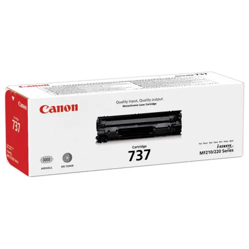 Toner CANON CRG737 noir 