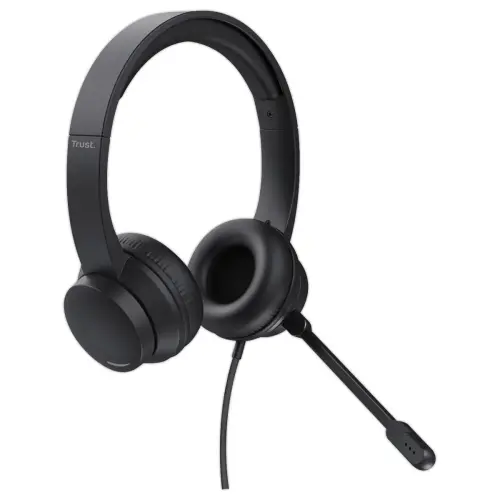 Casque-Micro USB Confortable - Noir - TRUST